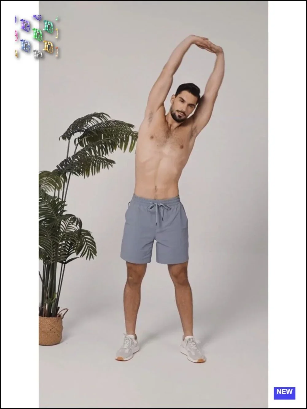 Men's 7 Inch Swim Trunks 2 in 1 Quick Dry with Pockets